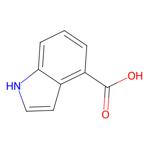 aladdin 阿拉丁 I124846 吲哚-4-羧酸 2124-55-2 ≥98.0%