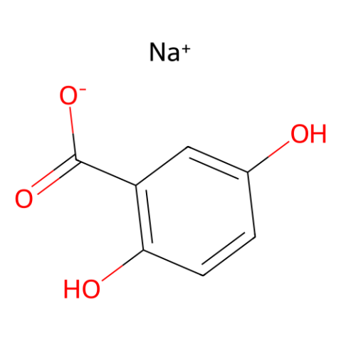 aladdin 阿拉丁 S133721 龙胆酸 钠盐 水合物 4955-90-2 ≥98%