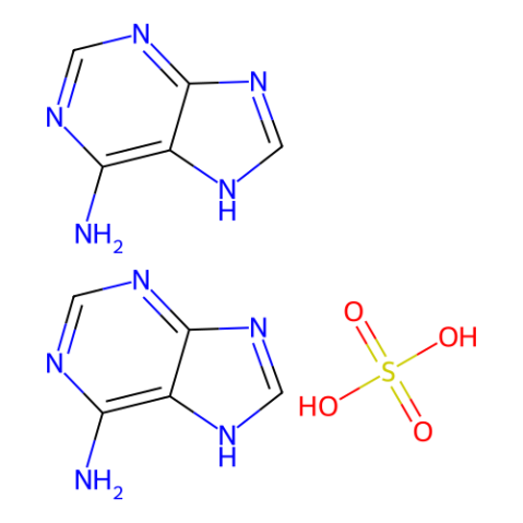 aladdin 阿拉丁 A112852 硫酸腺嘌呤 321-30-2 用于细胞培养,98%