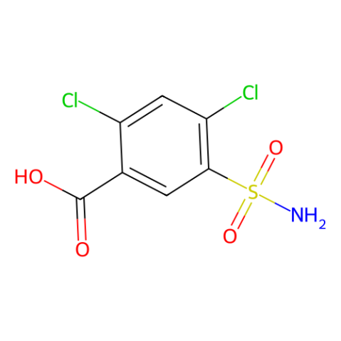 aladdin 阿拉丁 D104506 2,4-二氯-5-磺酰胺基苯甲酸 2736-23-4 98%(T)(HPLC)