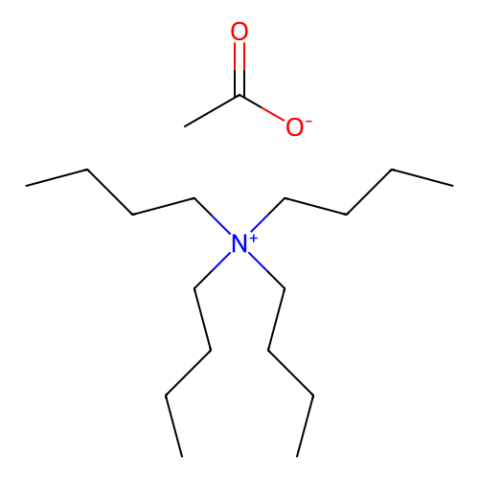 aladdin 阿拉丁 T109580 四丁基乙酸铵 10534-59-5 97%，1:2（乙酸）