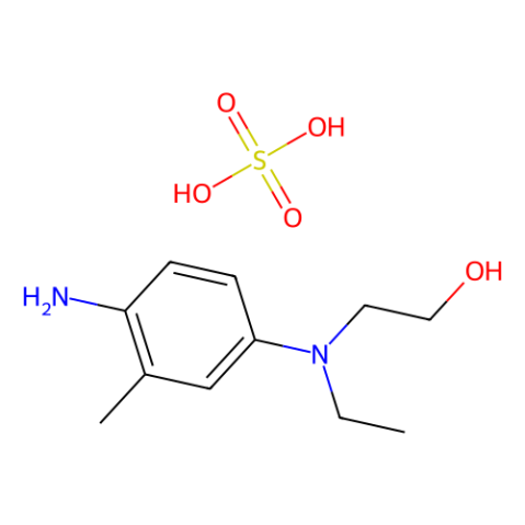 aladdin 阿拉丁 N132869 4-(N-乙基-N-羟乙基)-2-甲基苯二胺硫酸盐 25646-77-9 ≥98.0%(HPLC)