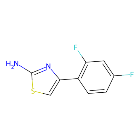 aladdin 阿拉丁 D132747 2-氨基-4-(2,4-二氟苯基)噻唑 105512-80-9 95%