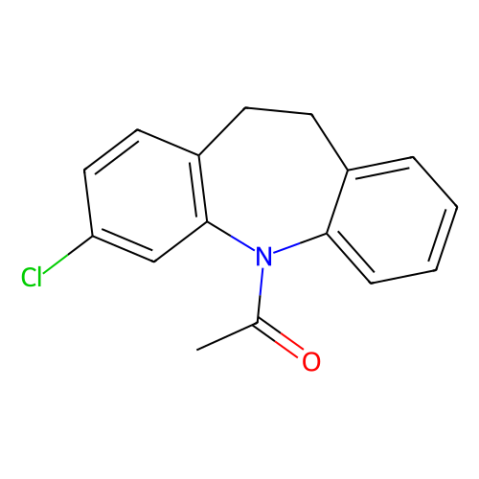 aladdin 阿拉丁 C135807 5-乙酰基-3-氯-10,11-二氢二苯并[b,f]氮杂卓 25961-11-9 ≥98.0%(GC)(N)