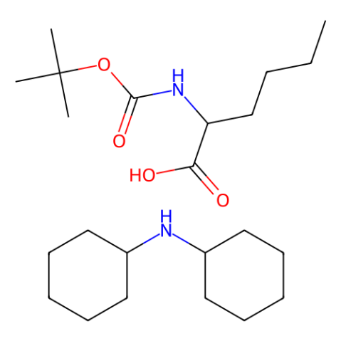 aladdin 阿拉丁 B117060 叔丁氧羰酰基正亮氨酸二环己胺盐 21947-32-0 ≥98.5%