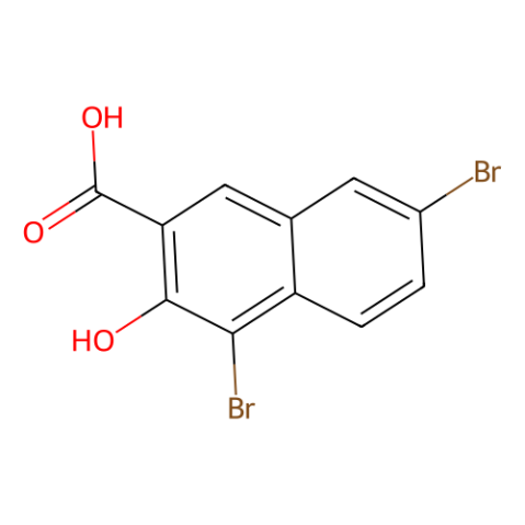 aladdin 阿拉丁 D133048 1,6-二溴-2-羟基萘-3-羧酸 1779-10-8 ≥98.0%(GC)
