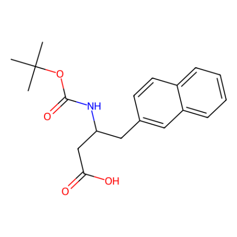 aladdin 阿拉丁 I133277 Boc-(R)-3-氨基-4-(2-萘)-丁酸 219297-10-6 ≥98.0%