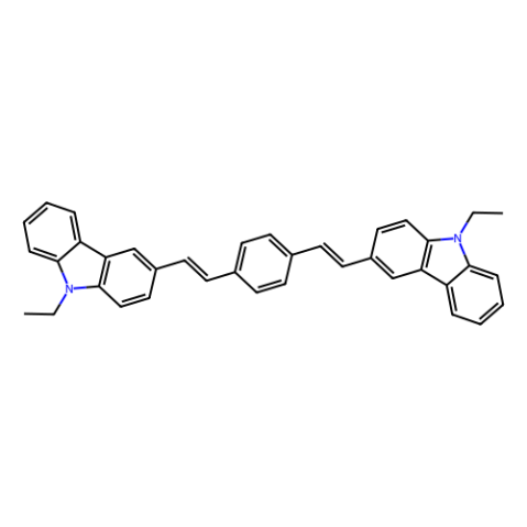 aladdin 阿拉丁 B152018 1,4-双[2-(9-乙基咔唑-3-基)乙烯基]苯 62608-15-5 ≥98.0%