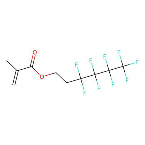 aladdin 阿拉丁 H157086 甲基丙烯酸 1H,1H,2H,2H-九氟己酯 (含稳定剂MEHQ) 1799-84-4 >96.0%(GC)