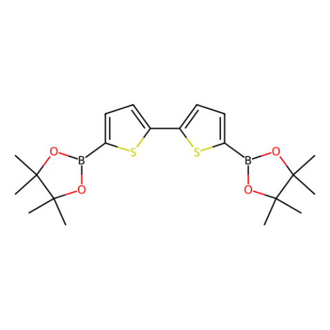 aladdin 阿拉丁 B152913 5,5'-双(4,4,5,5-四甲基-1,3,2-二氧硼戊环-2-基)-2,2'-联噻吩 239075-02-6 >98.0%