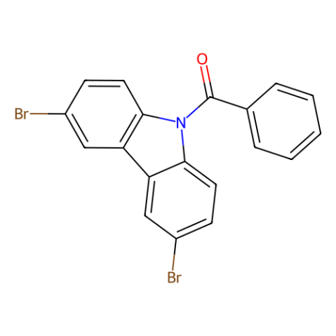 aladdin 阿拉丁 B152007 9-苯甲酰基-3,6-二溴-9H-咔唑 912850-81-8 >98.0%