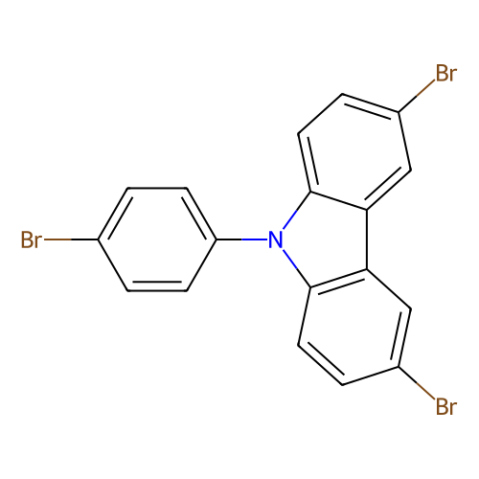 aladdin 阿拉丁 D154442 3,6-二溴-9-(4-溴苯基)咔唑 73087-83-9 >98.0%(HPLC)