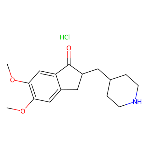aladdin 阿拉丁 D138093 5,6-二甲氧基-2-(4-哌啶基甲基)-1-茚酮盐酸盐 120013-39-0 ≥98.0%(HPLC)