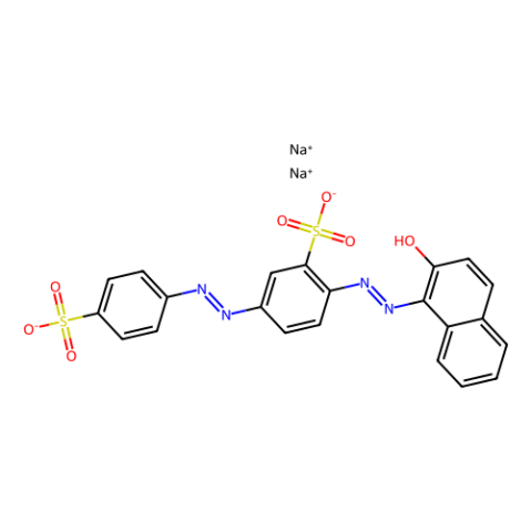 aladdin 阿拉丁 A121933 酸性红66 4196-99-0 Dye content ~60 %