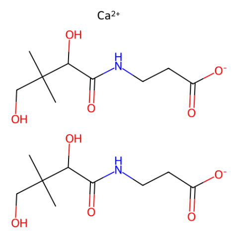 aladdin 阿拉丁 P102318 泛酸钙水合物 63409-48-3 分析标准品