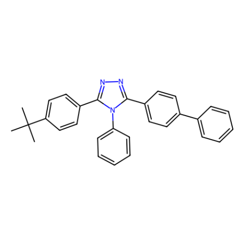aladdin 阿拉丁 B494076 3-(联苯-4-基)-5-(4-叔丁基苯基)-4-苯基-4H-1,2,4-三唑 150405-69-9 99%，sublimed