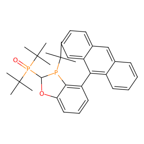 aladdin 阿拉丁 S419758 (2S,3S)-2-[二(叔丁基膦)]-4-(9-蒽基)-3-叔丁基-2,3-二氢-1,3-苯并氧磷杂环戊二烯 2374143-29-8 97%，99% ee
