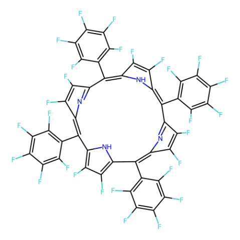 aladdin 阿拉丁 O159903 2,3,7,8,12,13,17,18-八氟-5 ,10,15,20-四(五氟苯基)卟啉 121399-88-0 >98.0%(HPLC)