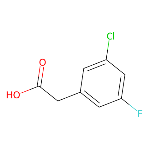 aladdin 阿拉丁 C122854 3-氯-5-氟苯乙酸 202001-00-1 97%