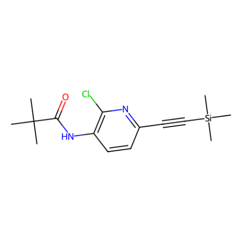 aladdin 阿拉丁 N166088 N-（2-氯-6-（（三甲硅基）乙炔基）吡啶-3-基）新戊酰胺 1142191-97-6 98%