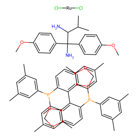 aladdin 阿拉丁 D282699 二氯[(S)-(-)-5,5′双[二(3,5-二甲苯基)膦]-4,4′-二-1,3-苯并二噁茂][(2S)-(+)-1,1-双(4-甲氧基苯基)-3-甲基-1,2-丁二胺]钌(II) 944450-44-6 95%