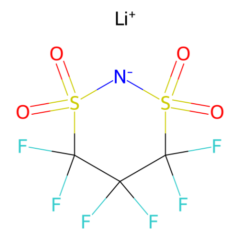 aladdin 阿拉丁 L157760 1,1,2,2,3,3-六氟丙烷-1,3-二磺酰亚胺锂 189217-62-7 >98.0%(T)