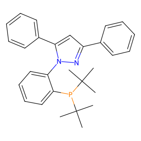 aladdin 阿拉丁 B139108 1-[2-[双(叔丁基)膦基]苯基] -3,5-二苯基-1H-吡唑 628333-86-8 98%