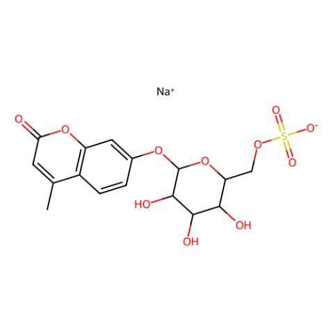 aladdin 阿拉丁 M348008 4-甲基伞形酮基β-D-半乳糖吡喃糖苷-6-硫酸钠盐 206443-06-3 97%
