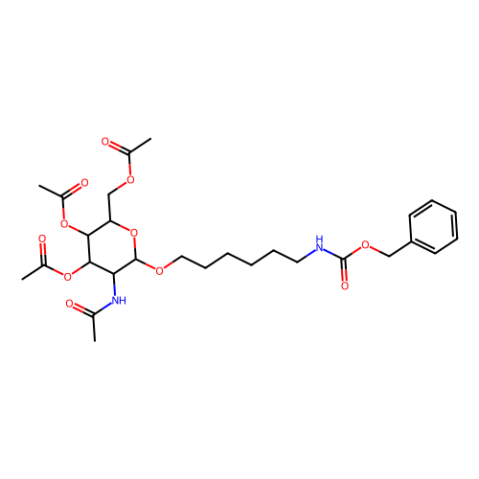 aladdin 阿拉丁 N292453 N-[6-[[3,4,6-三-O-乙酰基-2-(乙酰氨基)-2-脱氧-β-D-吡喃半乳糖基]氧基]己基]氨基甲酸苄酯 159173-77-0 ≥98%