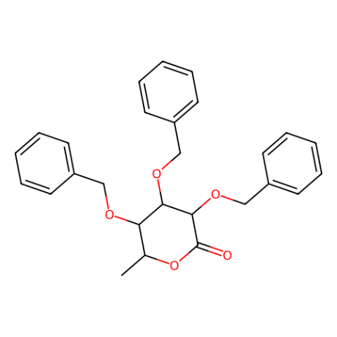 aladdin 阿拉丁 R174295 (3R,4S,5R,6R)-3,4,5-三(苄氧基)-四氢-6-甲基吡喃-2-酮 1461750-25-3 97%