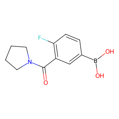 aladdin 阿拉丁 F187436 4-氟-3-(吡咯烷-1-羰基)苯基硼酸 874219-31-5 98%