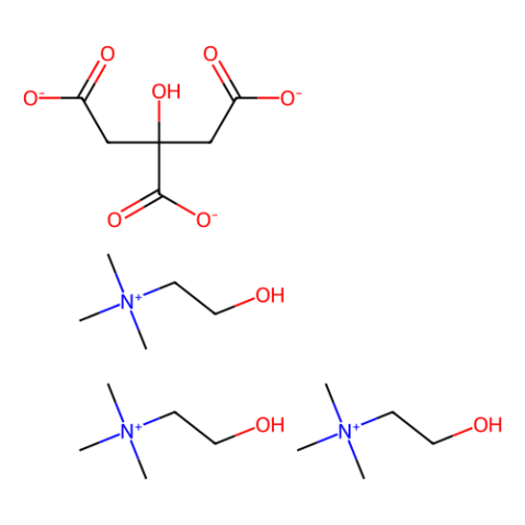 aladdin 阿拉丁 T303955 柠檬酸三胆碱酯 546-63-4 65 % water