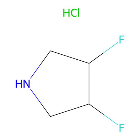 aladdin 阿拉丁 C177782 顺式3,4-二氟吡咯烷盐酸盐 869481-94-7 97%