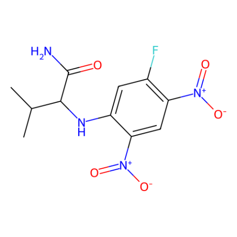 aladdin 阿拉丁 N349340 Nα-（2,4-二硝基-5-氟苯基）-D-缬氨酰胺 210529-62-7 ≥98.0% (sum of enantiomers, HPLC)