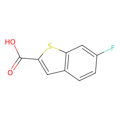 aladdin 阿拉丁 F356779 6-氟-1-苯并噻吩-2-羧酸 142329-23-5 97%