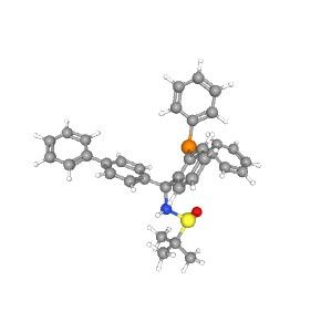 aladdin 阿拉丁 S398428 [S(R)]-N-[(S)-1-[2-(二苯基膦)苯基]-(1,1'-联苯)甲基]-2-叔丁基亚磺酰胺 2622154-79-2 ≥95%