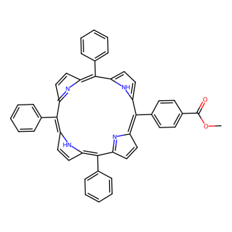aladdin 阿拉丁 M157882 5-(4-甲氧羰基苯基)-10,15,20-三苯基卟吩 119730-06-2 90%