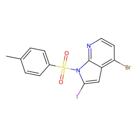 aladdin 阿拉丁 B193544 4-溴-2-碘-N-对甲苯磺酰-7-氮杂吲哚 480423-17-4 97%