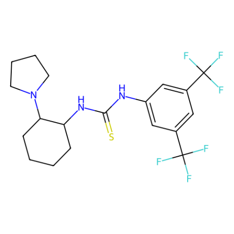 aladdin 阿拉丁 B281672 1-[3,5-双（三氟甲基）苯基]-3-[（1S，2S）-2-（吡咯烷-1-基）环己基]硫脲 1248348-67-5 98%,99% ee