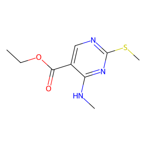 aladdin 阿拉丁 E186476 4-甲基氨基-2-甲硫基嘧啶-5-羧酸乙酯 76360-82-2 95%