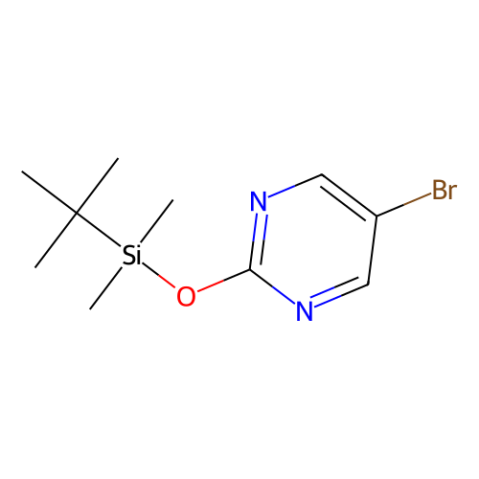 aladdin 阿拉丁 B166542 5-溴-2-(叔丁基二甲基硅氧基)嘧啶 121519-00-4 97%