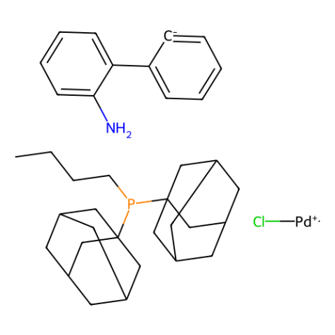 aladdin 阿拉丁 C488341 氯[(正丁基二(1-金刚烷基)膦)-2-(2-氨基联苯)]钯 1375477-29-4 97%