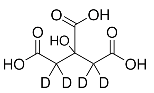 aladdin 阿拉丁 C472124 柠檬酸-2,2,4,4-d? 147664-83-3 98 atom% D, 98% (CP)