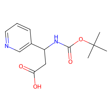 aladdin 阿拉丁 I169368 (S)-3-(Boc-氨基)-3-(3-吡啶基)丙酸 297773-45-6 95%