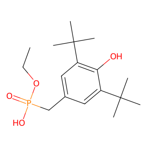 aladdin 阿拉丁 M157934 3,5-二叔丁基-4-羟基苯甲基磷酸单乙酯 66165-37-5 >96.0%(HPLC)(T)