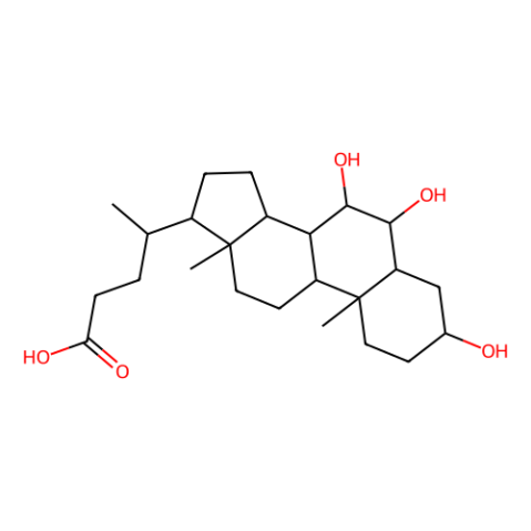 aladdin 阿拉丁 C336507 5β-氯酸-3α，6β，7α-三醇 2393-58-0 ≥95%