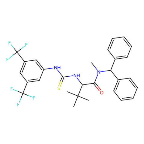 aladdin 阿拉丁 S281457 （2S）-（-）-2-{[[[[3,5-双（氟代甲基）苯基]氨基]硫代甲基]氨基}-N-（二苯基甲基）-N，3,3-三甲基丁酰胺 1186602-28-7 ≥98%，≥99%e.e.