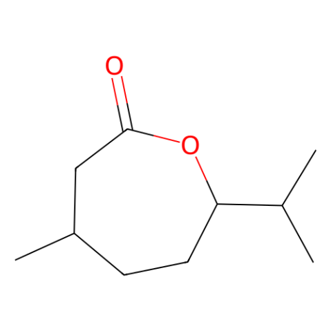 aladdin 阿拉丁 M465120 (4R反式)-7-异丙基-4-甲基氧杂环戊烷-2-酮 68330-67-6 ≥98.0%