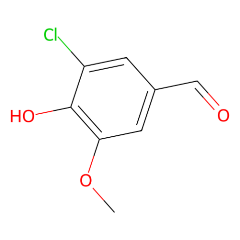 aladdin 阿拉丁 C168275 3-氯-4-羟基-5-甲氧基苯甲醛 19463-48-0 96%