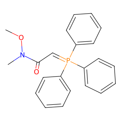 aladdin 阿拉丁 N472228 N-甲氧基-N-甲基（三苯基亚膦基）乙酰胺 129986-67-0 95%